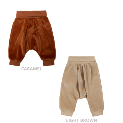 VELOUR TROUSERS - GOTS - NOOS