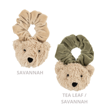 VELOUR SCRUNCHY WITH TEDDY - AW25