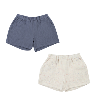 MUSLIN KIDS SHORTS - GOTS - SS25