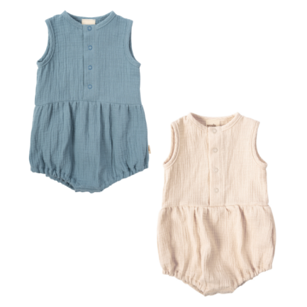 MUSLIN ROMPER - GOTS - SS26