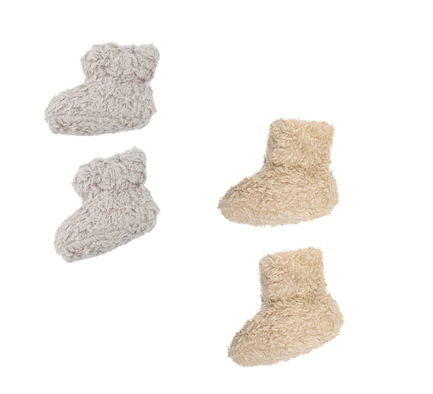 PLUSH BOOTIES WITH MERINO WOOL LINING - AW25